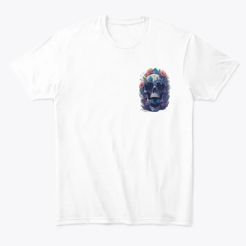 Skull Art Design T-Shirt